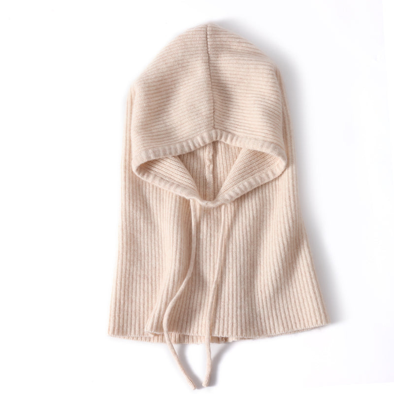 Winter Wool Balaclava Beanies For Men And Women Soft Warm Knitted Neck Face Protect Hooded Hats Dra 7