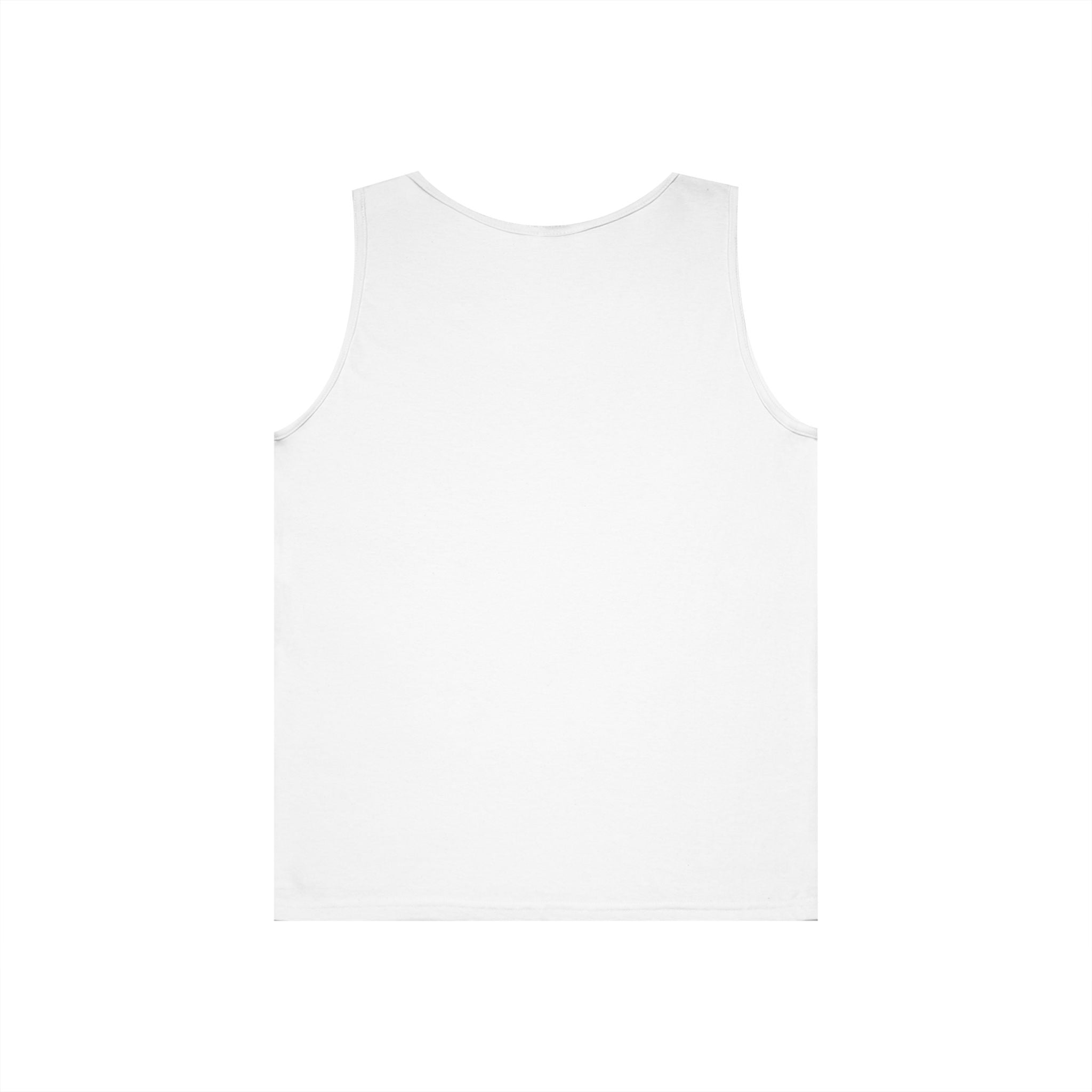 Tank Top — "At Home: Zero Plans Zero Problems" Minimalist Cotton
