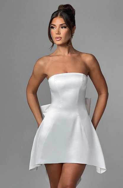 Freja Mini Dress Ivory