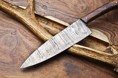 120 Handmade Damascus Steel Chef Knife  Full Tang Kitchen Cooking Knife  Custom Forged 2