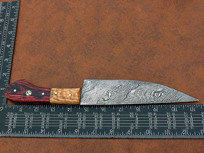 Professional 12 Handmade Damascus Chef Knife  Full Tang Cooking Blade 2