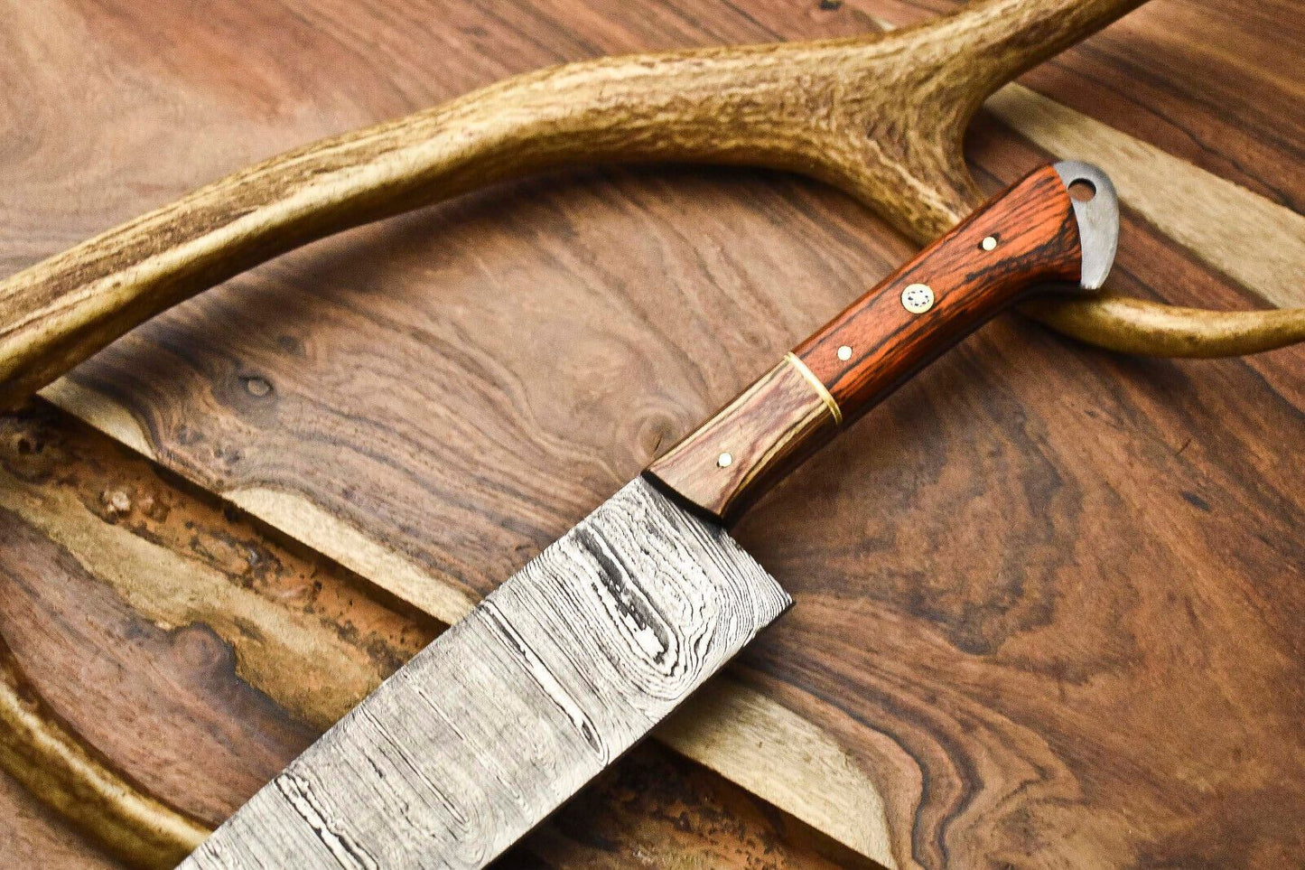 Hand Forged Damascus Steel Kitchen Chef Knife  12 Full Tang Precision Blade 1