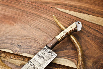 Premium 12 Handmade Damascus Steel Chef Knife  Sharp  Durable Kitchen Tool 1