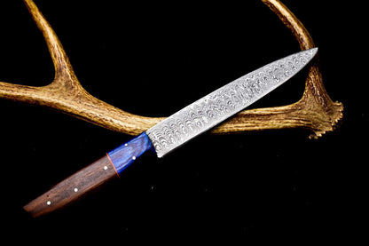 12 Custom Hand Forged Damascus Chef Knife  Kitchen Full Tang Cooking Knife 3