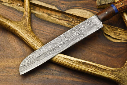 Authentic 12 Damascus Steel Chef Knife  Handmade Kitchen Cutting Blade 2