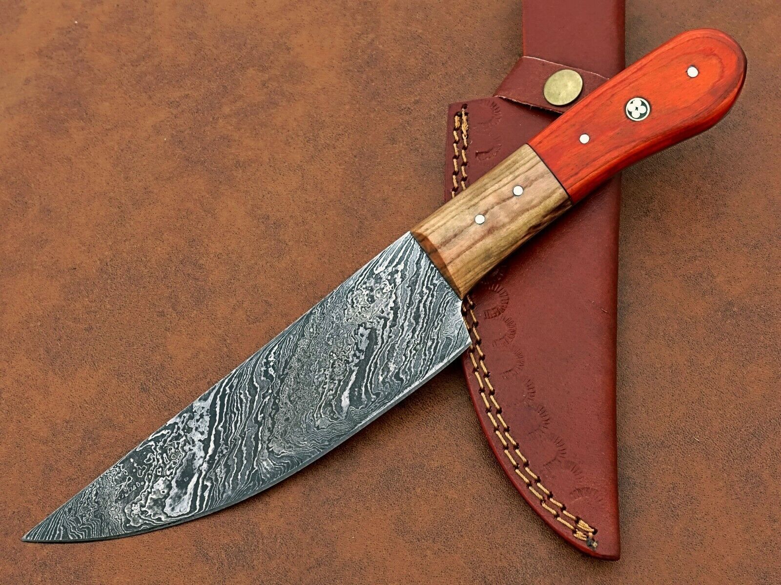 Full Tang Handmade Damascus Steel Chef Knife  12 Kitchen Cooking Knife 1
