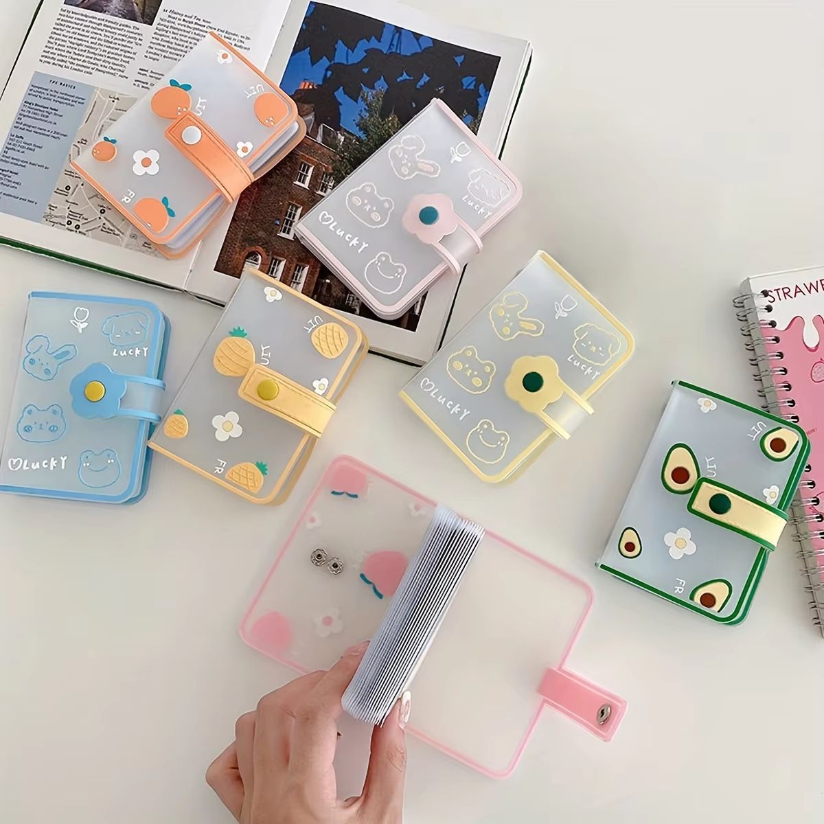Women's Compact Leather Card Holder – Stylish & Lightweight Everyday Wallet