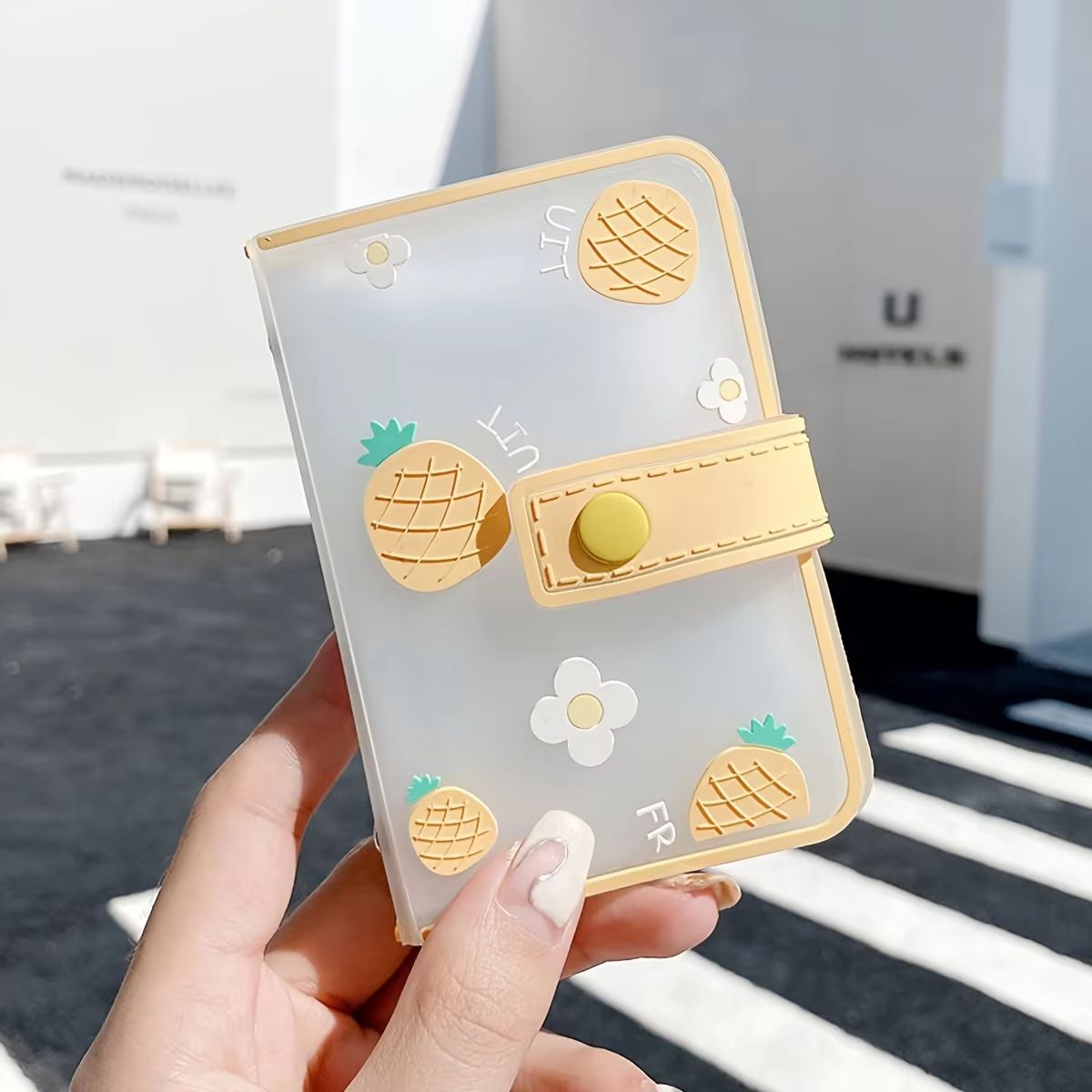 Womens Compact Leather Card Holder  Stylish  Lightweight Everyday Wallet 11
