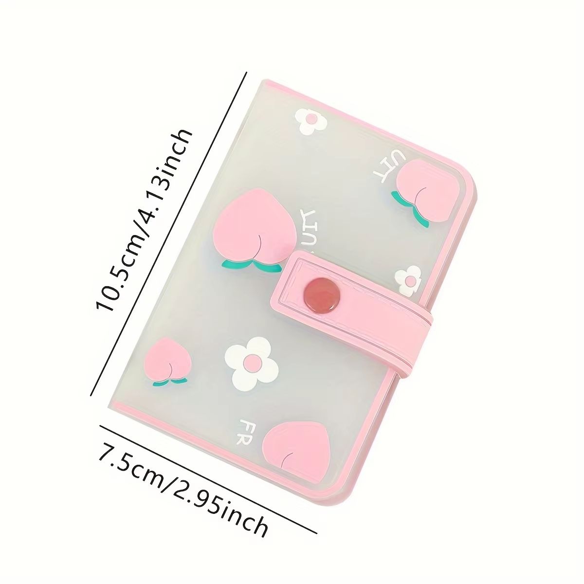 Womens Compact Leather Card Holder  Stylish  Lightweight Everyday Wallet 3