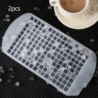 Large Capacity 160Grid Silicone Ice Cube Maker  Flexible Fruit  Drink Mold For Home And Kitchen 9