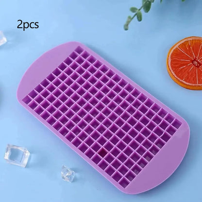 Large Capacity 160Grid Silicone Ice Cube Maker  Flexible Fruit  Drink Mold For Home And Kitchen 13