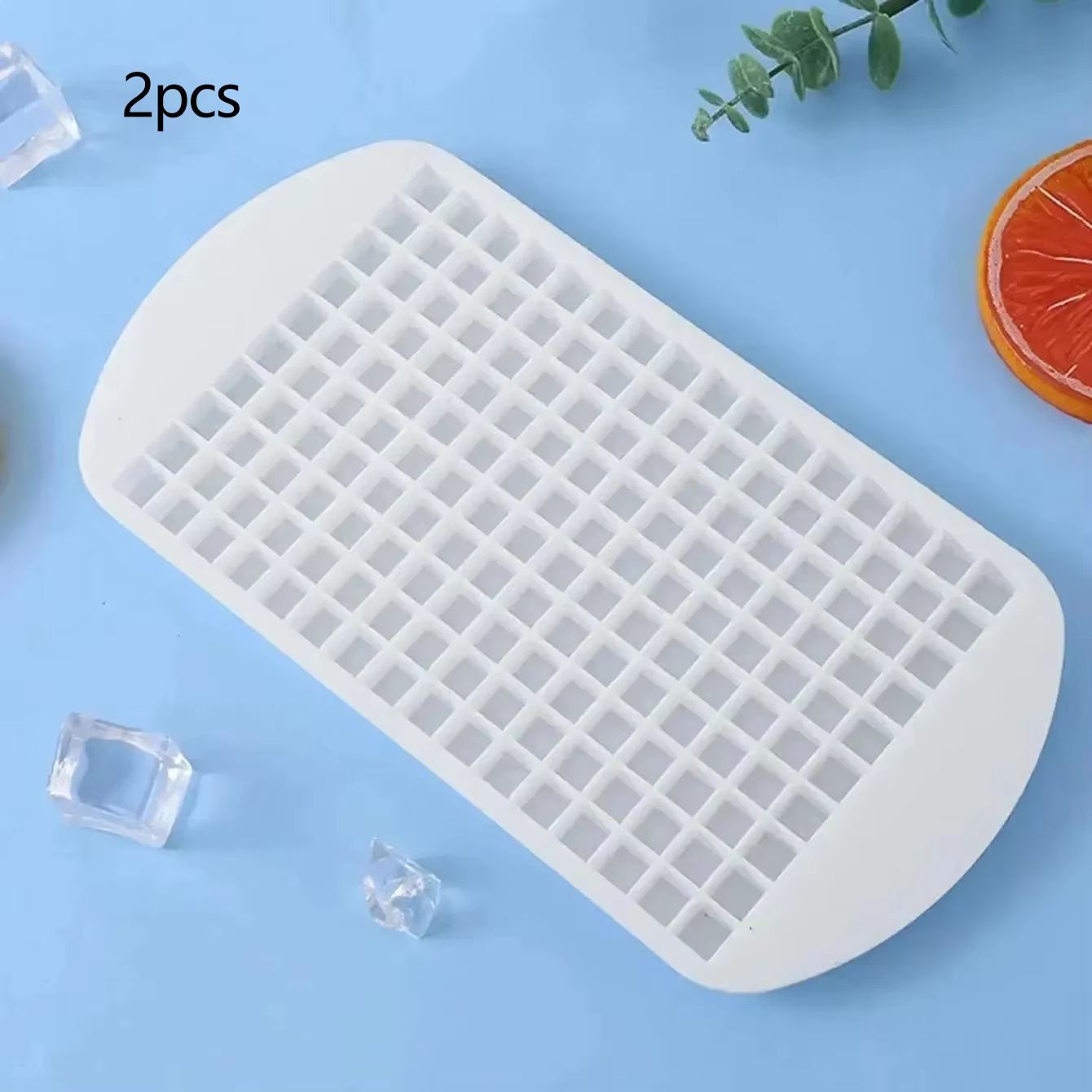 Large Capacity 160Grid Silicone Ice Cube Maker  Flexible Fruit  Drink Mold For Home And Kitchen 14