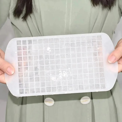 Large Capacity 160Grid Silicone Ice Cube Maker  Flexible Fruit  Drink Mold For Home And Kitchen 3