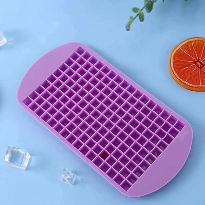 Large Capacity 160Grid Silicone Ice Cube Maker  Flexible Fruit  Drink Mold For Home And Kitchen 4