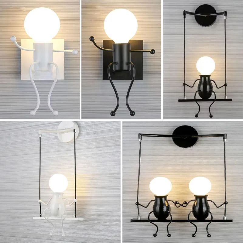 Creative Little Man Wall Lamp