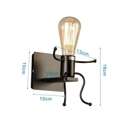 Creative Little Man Wall Lamp 11