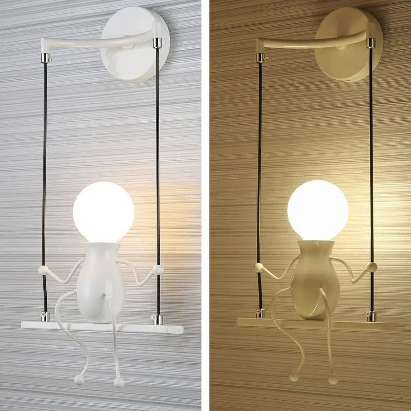 Creative Little Man Wall Lamp 3