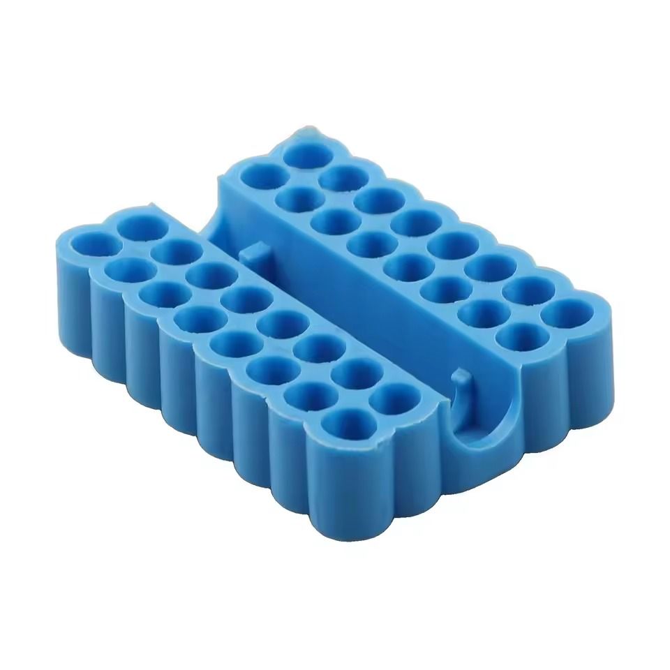 2pcs 32 Hole Hex Shank Bit Holder Organizer Storage Box For 635mm Shank Bits 5
