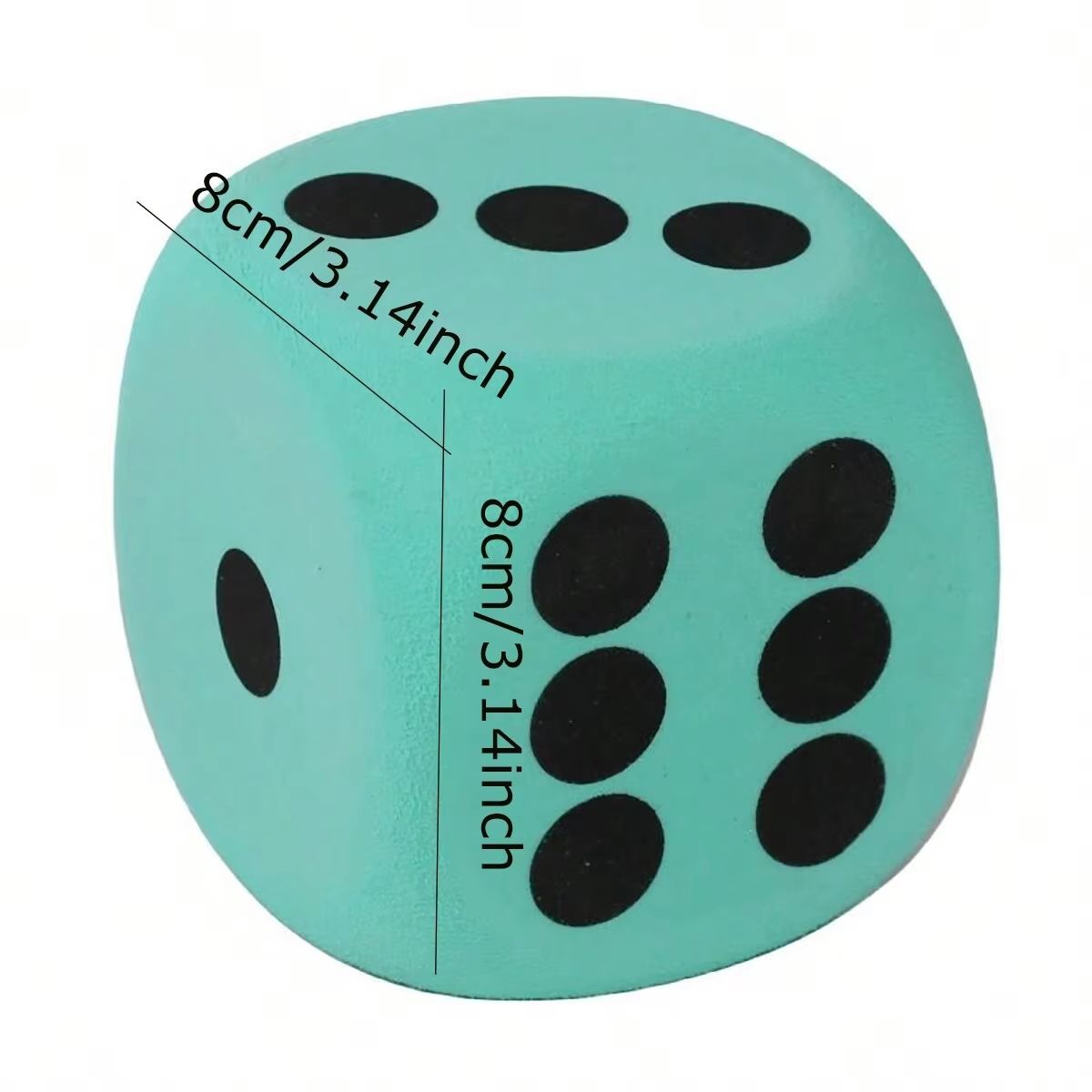 Interactive Soft Foam Dice Set  Jumbo Pet Game Dice For Playtime Training  Fun Activities 6