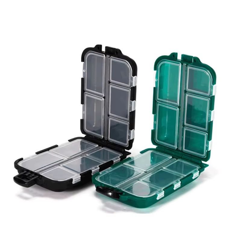 Portable 10-Compartment Pill Organizer – Weekly Vitamin Dispenser for Effortless Daily Wellness