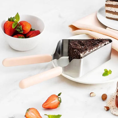 Stainless Steel Cake Slicer Tongs  Precision Server For Perfect Dessert Cuts 1