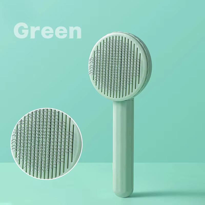 Cat Grooming Brush  Gentle Hair Remover For Shedding Relief 11