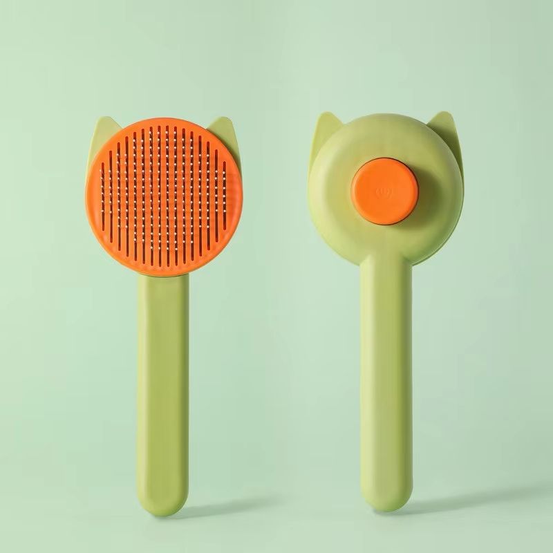 Cat Grooming Brush  Gentle Hair Remover For Shedding Relief 6