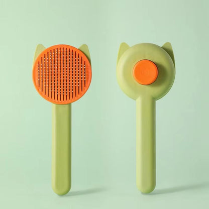 Cat Grooming Brush  Gentle Hair Remover For Shedding Relief 6