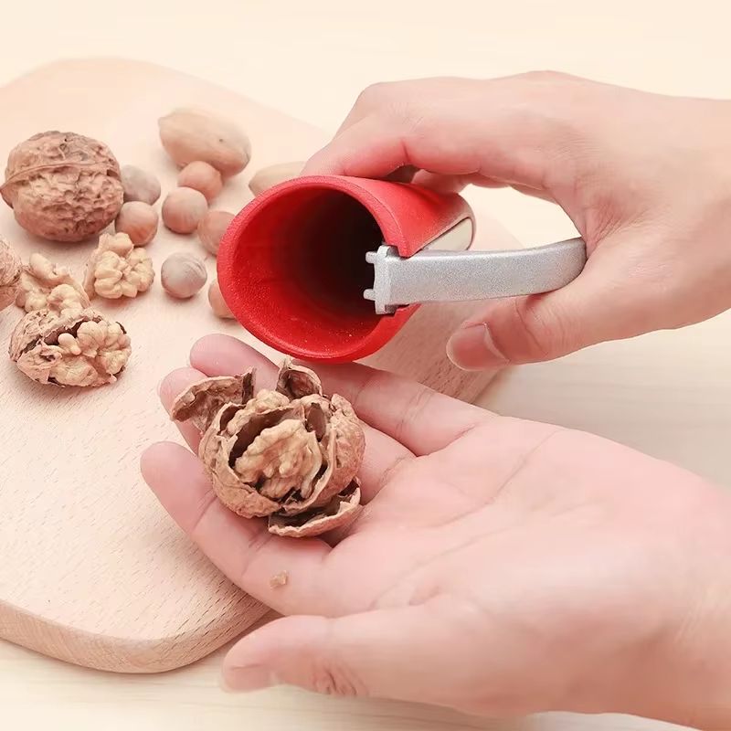 Zinc Alloy Nutcracker  Quick Sheller Tool For Walnuts And Hazelnuts 5