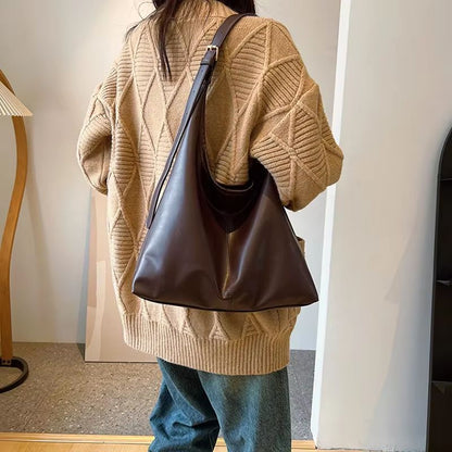 Retro Tote Bag  Spacious Shoulder Carryall For Effortless Everyday Style 4