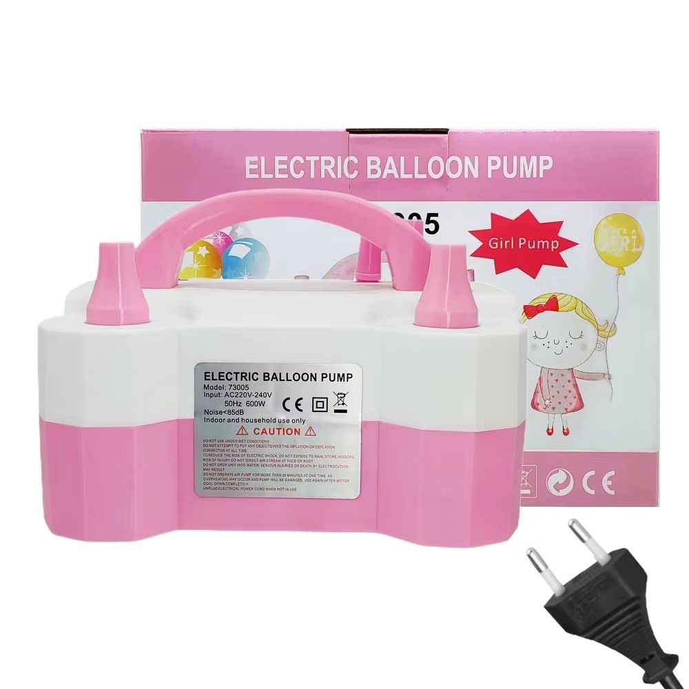 Electric Balloon Pump  Double Nozzle Auto Inflator For Quick Party Setup 1
