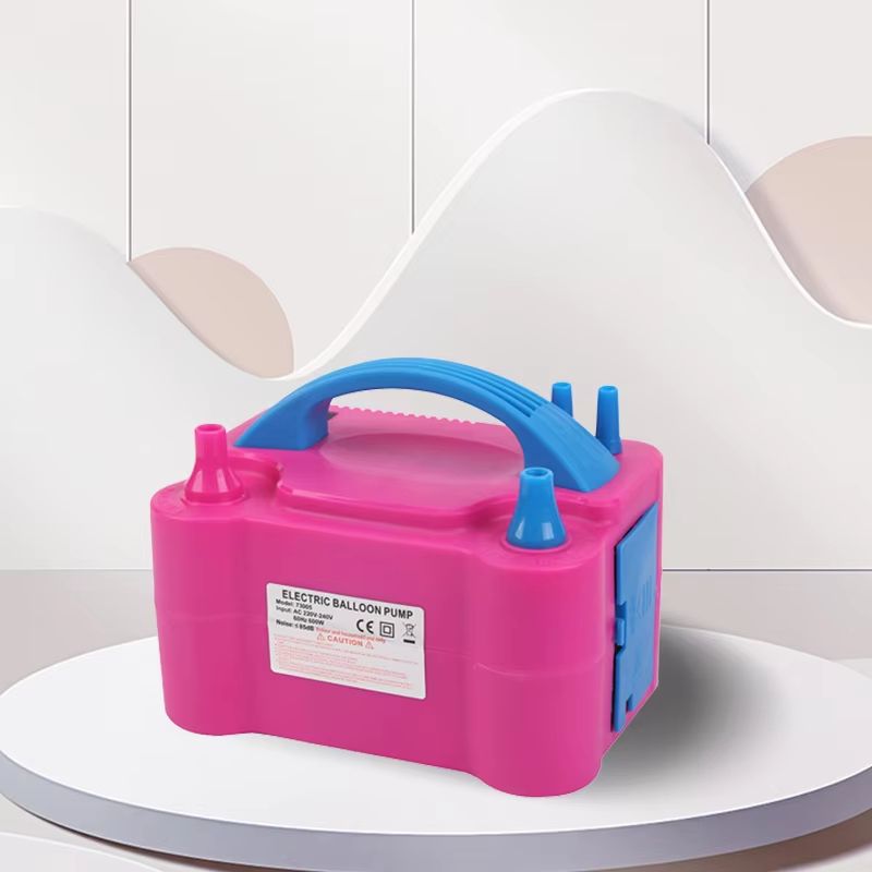 Electric Balloon Pump  Double Nozzle Auto Inflator For Quick Party Setup 7