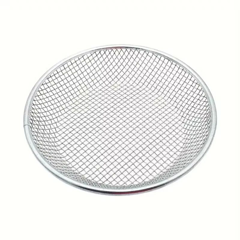 13Inch Stainless Steel Soil Sifter  DualMesh Garden Sieve For Clean Compost Prep 1