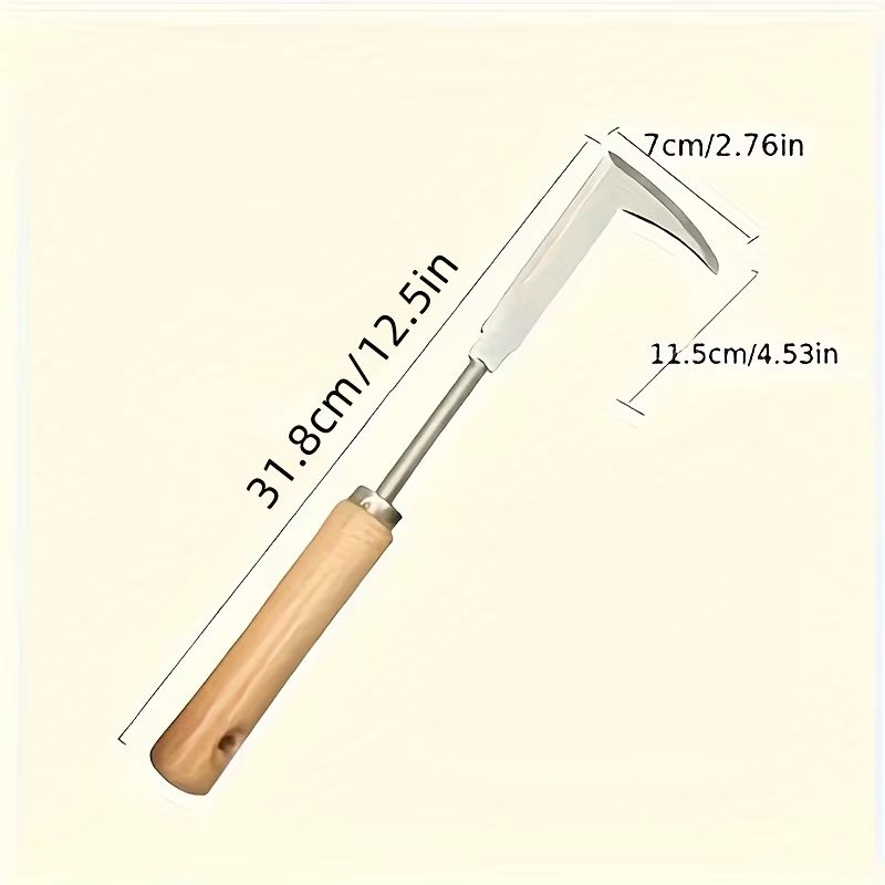 Stainless Steel Weeding Tool  Precision Digger For Herbs Bonsai  Soil Loosening 5