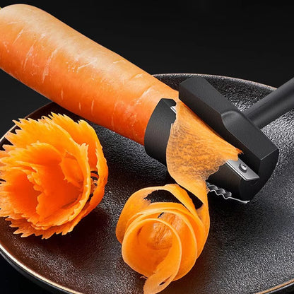 Fruit Vegetable Flower Cutter – Multifunctional Carver for Stunning Kitchen Garnish