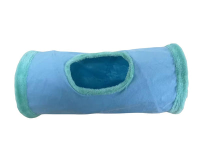 CozyPlay Collapsible Cat Winter Suede Tunnel  Interactive Play  Hideaway For Kittens Puppies  Rabbi 6