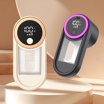 Rechargeable Fabric Lint Remover with LED Display and Adjustable Speeds