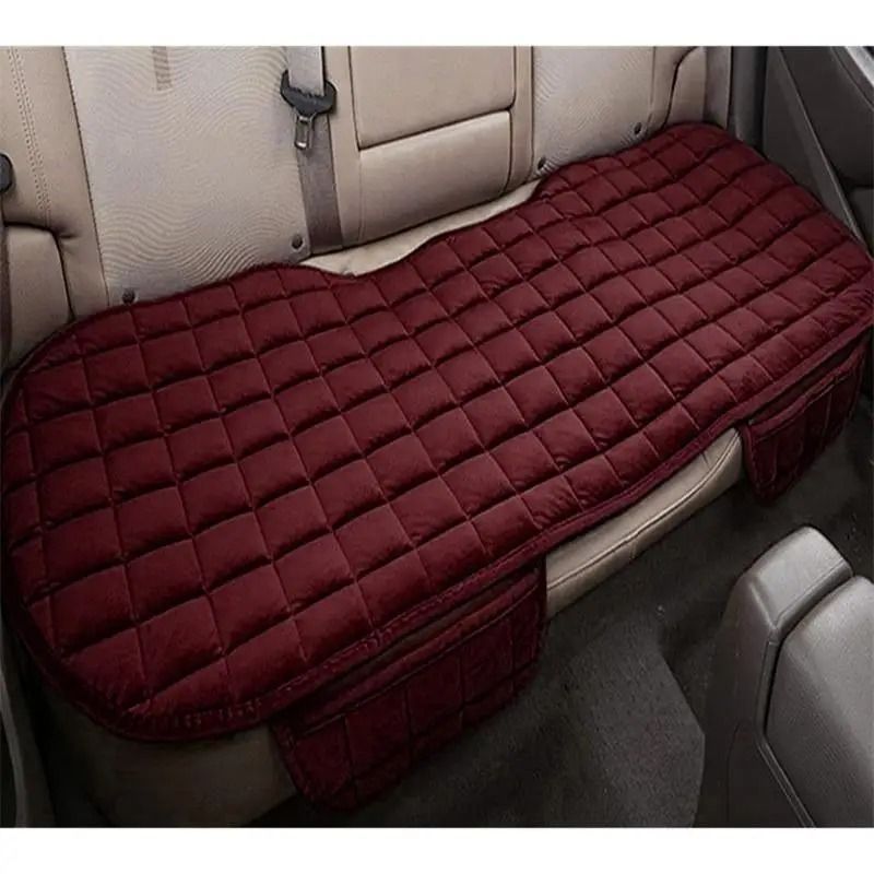 Universal Flocking Cloth Car Seat Cushion For Front And Rear Seats 2