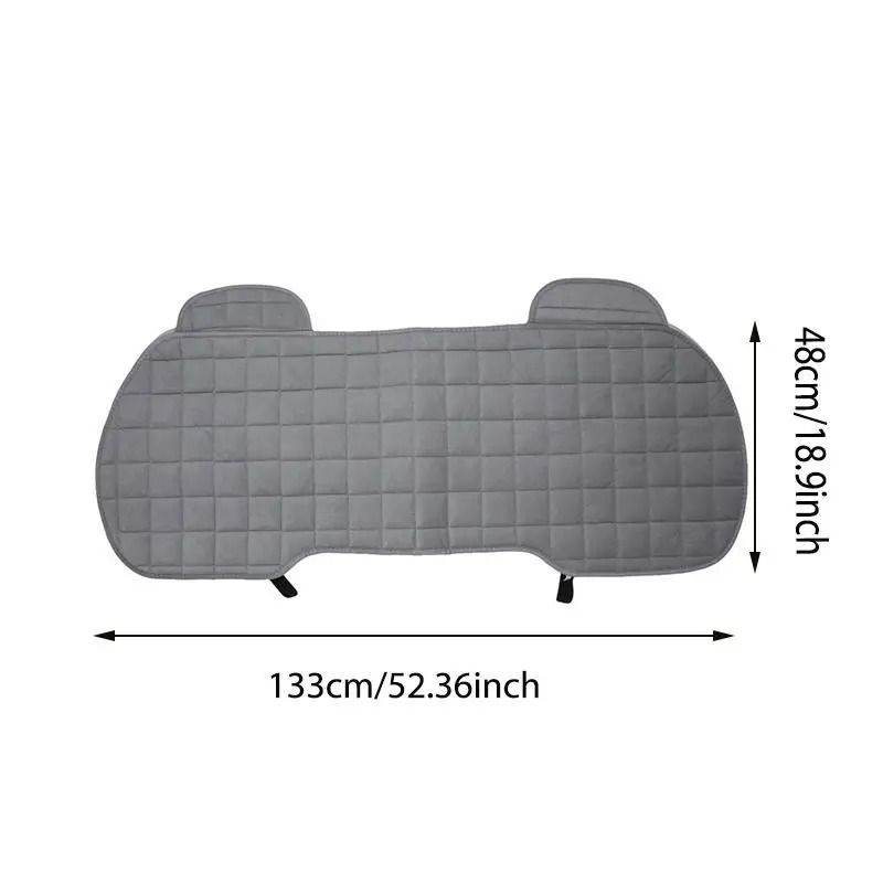Universal Flocking Cloth Car Seat Cushion For Front And Rear Seats 3