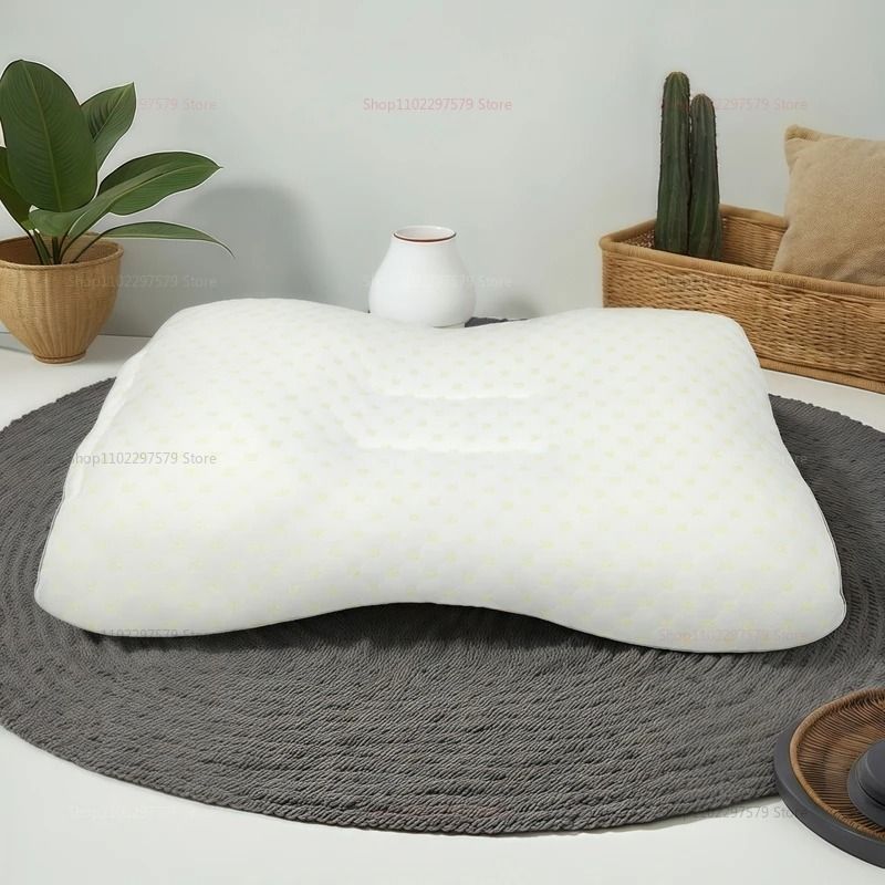 Cervical Orthopedic Neck Pillow For Better Sleep And Neck Support Soybean Fiber Massage Pillow For  4