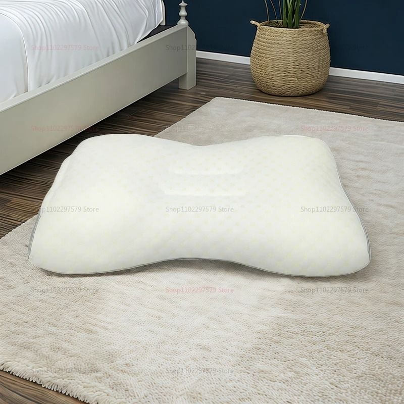 Cervical Orthopedic Neck Pillow For Better Sleep And Neck Support Soybean Fiber Massage Pillow For  5