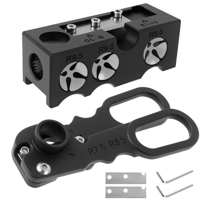 11 In 1 Billiard Cue Head Shaper Multifunction Grinder Tool For Snooker Pool Cue 6