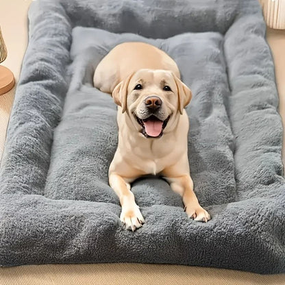 Extra Large Plush Dog Bed Sofa with Thickened Soft Cushion and Non Slip Base