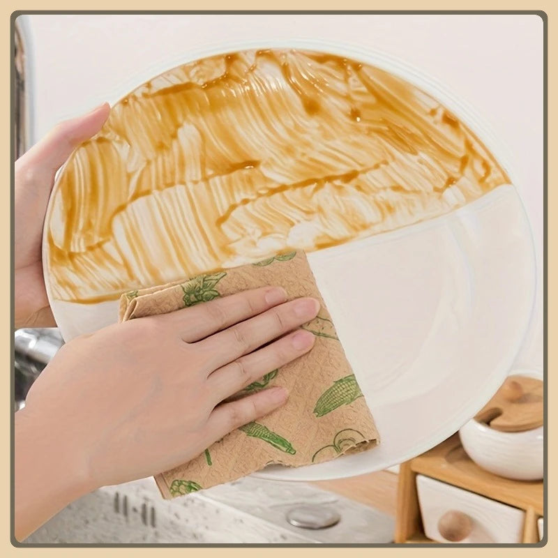 Heavy Duty Cleaning Rag Washable And Reusable Quick Drying Lint Free Paper Towel Roll With Carry Ca 4