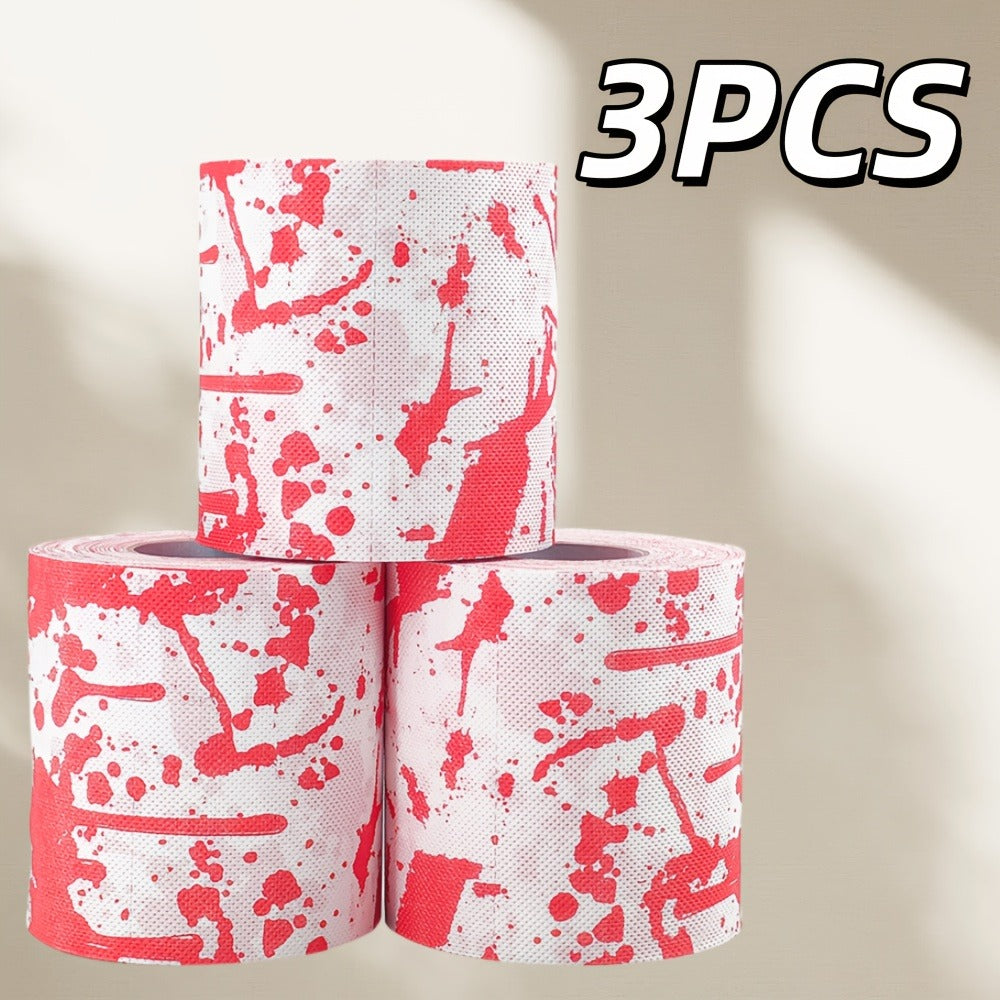 New Packaging, Halloween Decorative Tissue, Themed Paper Towels, Organic Bathroom Tissue, Blood Design
