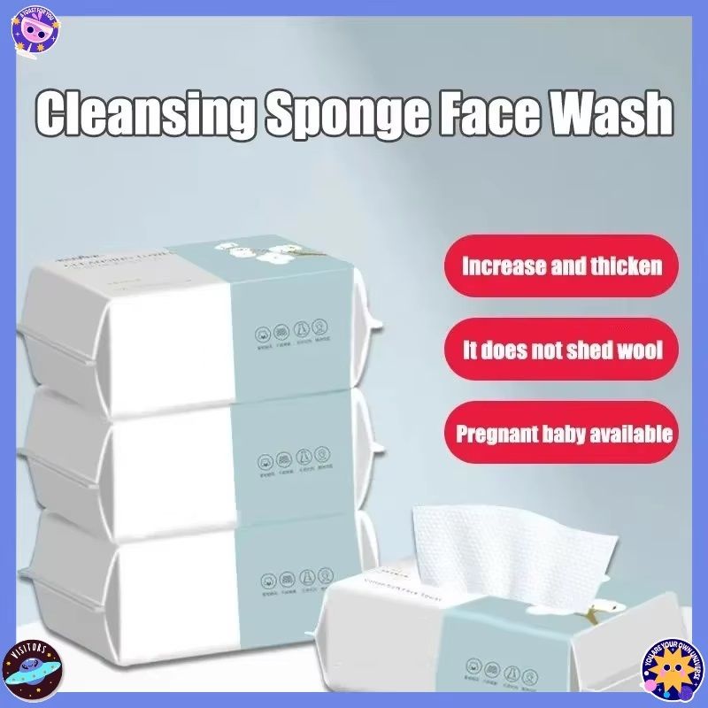 Reusable Face Towels 50 Pack Thickened Makeup Remover Wet And Dry Use Travel Cleanser Cloths 3