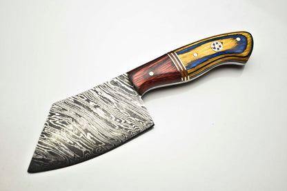 Artisan Damascus Steel Chef Knife | Custom Handmade Kitchen Knife