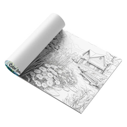 Adult Coloring Books, Premium Painting Albums for Stress Relief, Drawing and Coloring Books for Adults