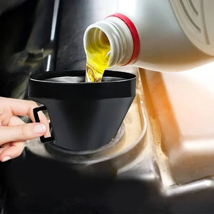 Motorcycle Refuel Funnel With Filter Engine Oil Funnel For Cars Moto Fuel Filling Tool 2