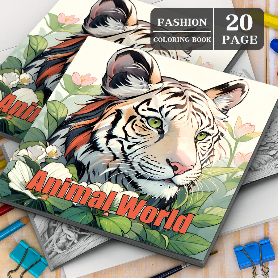 Adult Coloring Books for Stress Relief, Doodle Art Drawing and Painting Coloring Pads for Mindfulness